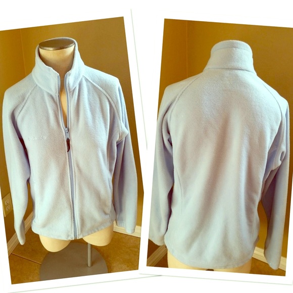 Columbia Jackets & Blazers - Columbia blue fleece active zipper jackets
